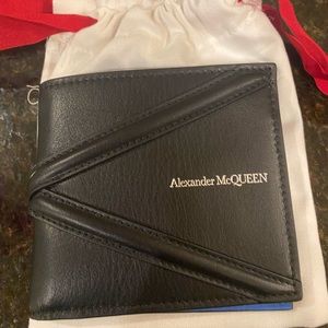 Brand new Alexander McQueen men’s wallet.
